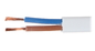 6mm2 Kern-Flachdraht-elektrisches Kabel-feuerfestes kupfernes Material des Zwillings-2