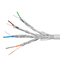 Praktisches Kabel-Verbindungskabel Oilproof Cat6, Flecken-Internet-Kabel des Ethernet-26AWG
